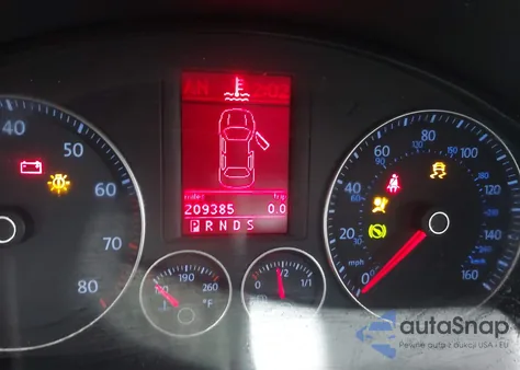 2009 Volkswagen Jetta Sel из США, поврежденный, VIN 3VWRM71K89M063441